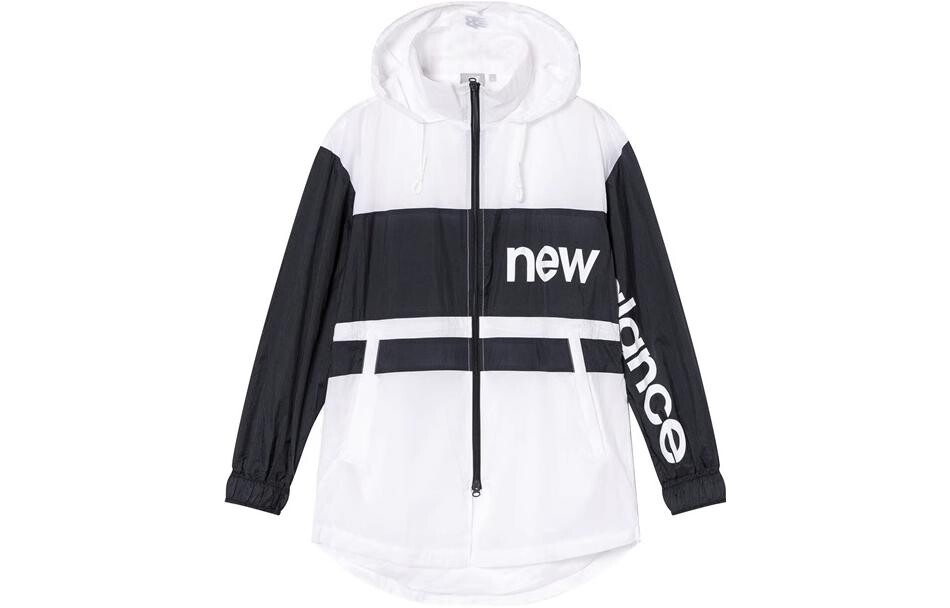 Уличная куртка унисекс New Balance, цвет Black/White