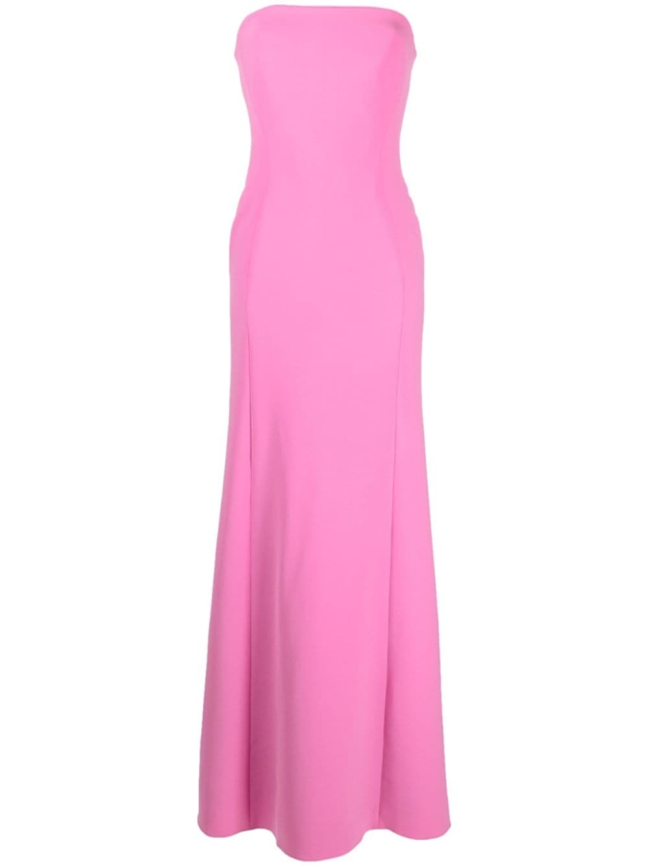 Платье макси без бретелей Jenny Packham, розовый