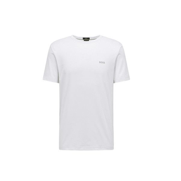 Мужская футболка из джерси для отдыха Hugo Boss Tariq, белый