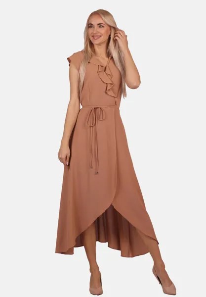 Летнее платье Margo collection, бордовый