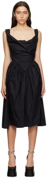 Черное воскресное платье-миди Vivienne Westwood