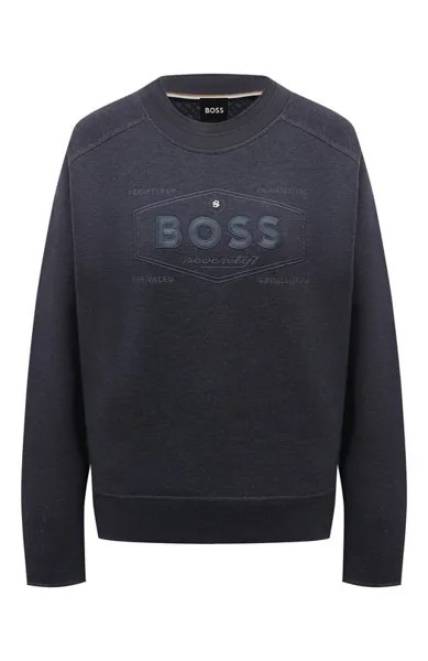 Хлопковый свитшот BOSS
