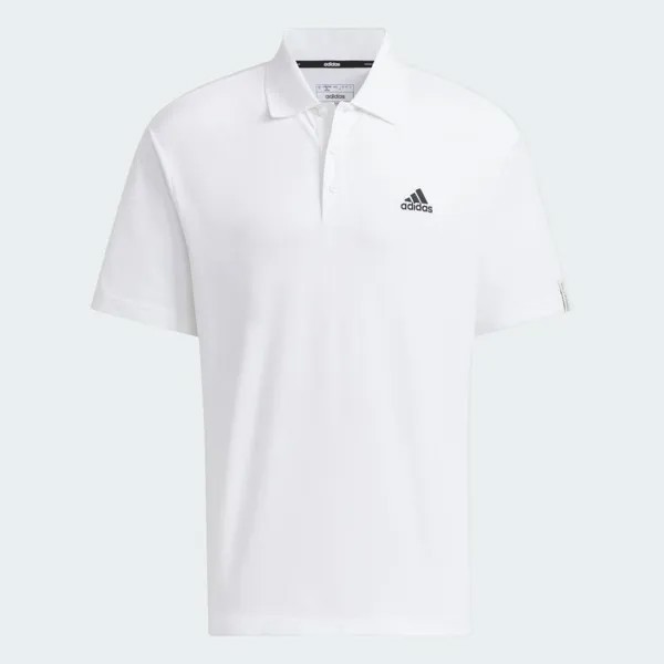 Рубашка-поло Adidas Essentials Plus Small Logo, белый