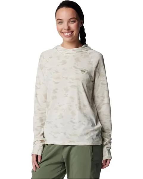 Худи Columbia PFG Uncharted, цвет Stone Uncharted Waters