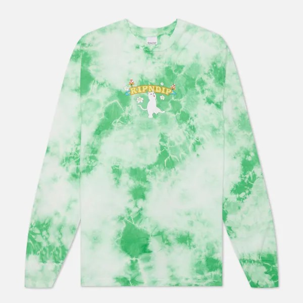 Лонгслив мужской Ripndip RND7049 зеленый S