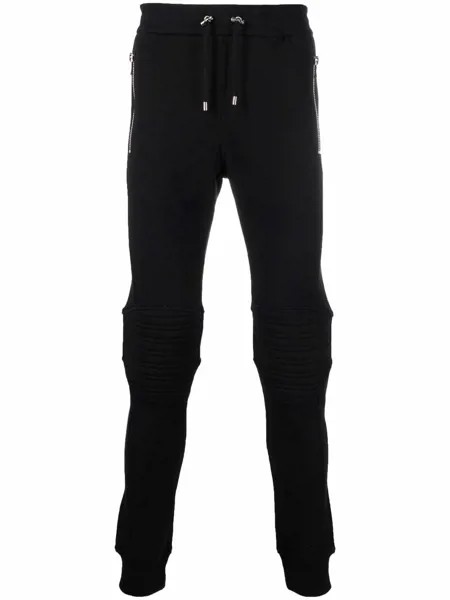 Balmain спортивные брюки с тисненым логотипом