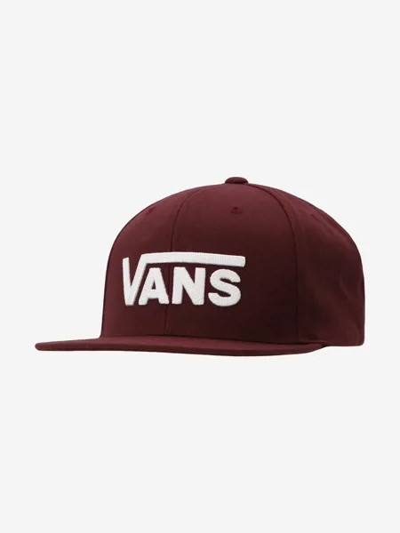 Бейсболка Vans Drop V Ii Snapbac, Красный, размер 57
