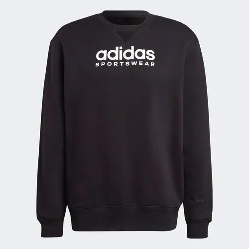 Свитшот adidas All SZN Fleece Graphic, размер 2XL, черный
