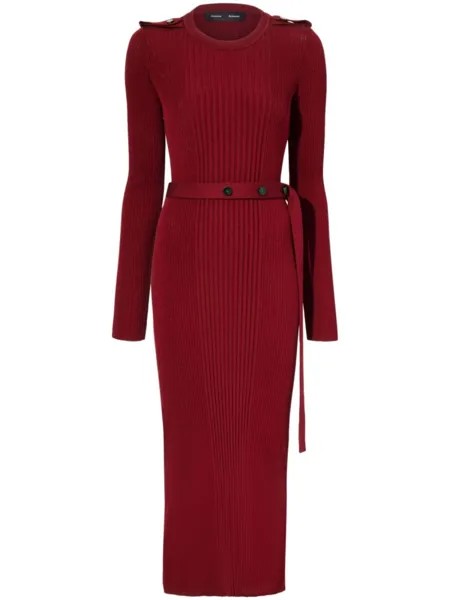 Proenza Schouler платье миди Lauryn, красный