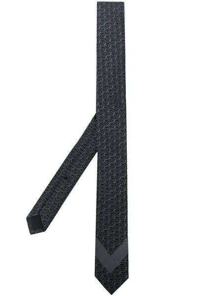Philipp Plein жаккардовый галстук Thick с логотипом