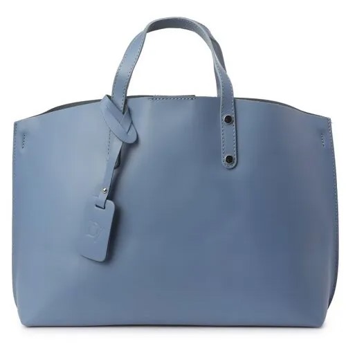 Сумка тоут diva's bag, светло-синий