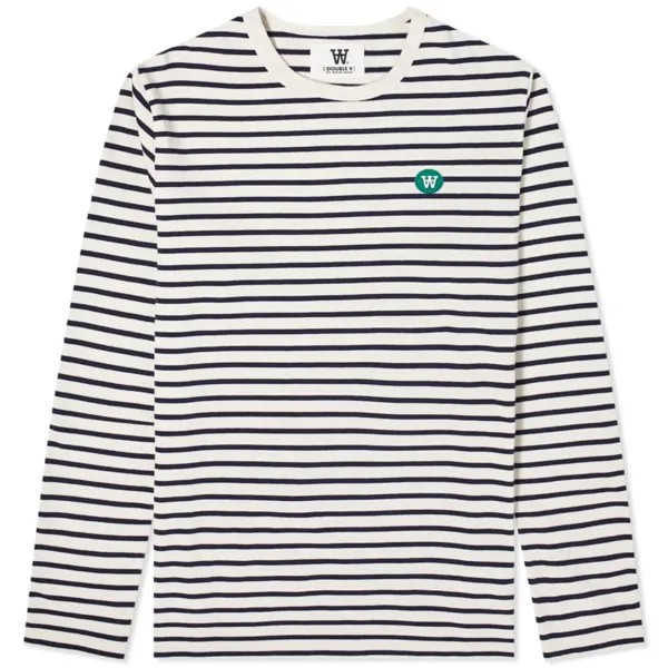 Футболка Wood Wood Long Sleeve Mel Stripe Tee