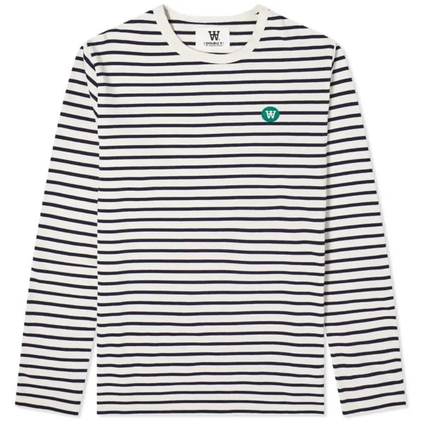 Футболка Wood Wood Long Sleeve Mel Stripe Tee