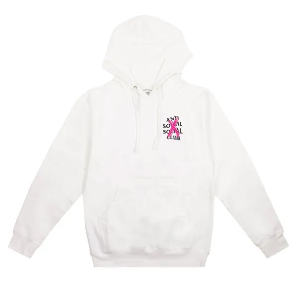 Толстовка Anti Social Social Club Cancelled Sweatshirt 'White', белый