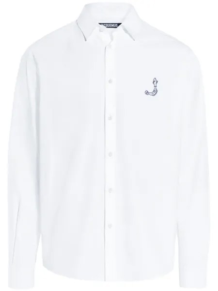 Jacquemus рубашка Chemise Simon на пуговицах, белый