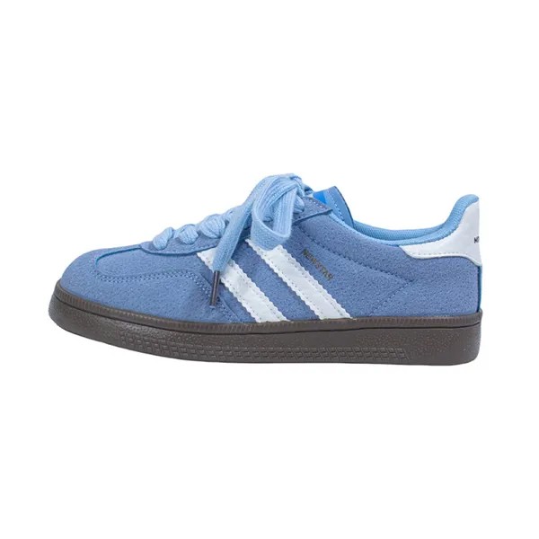 Кроссовки MINGKUANG Skateboarding Shoes Women's Low-top, серебряный