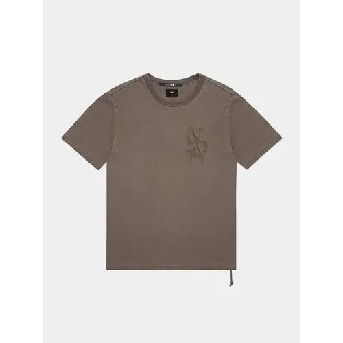 Футболка Ksubi Plus Applique Kash SS, размер S, коричневый
