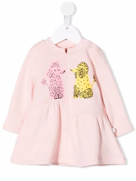 Stella McCartney Kids платье с принтом