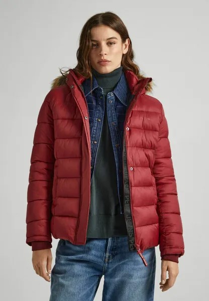 Куртка Pepe Jeans МАЙ, цвет burgundy red