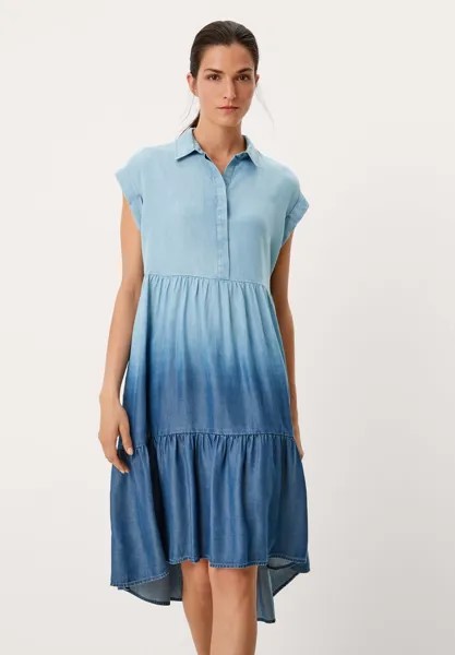 Джинсовое платье s.Oliver, светло-синий