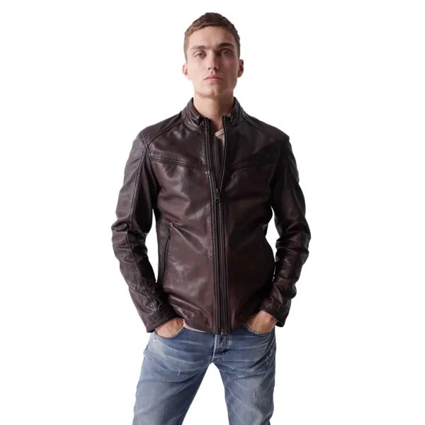 Куртка Salsa Jeans 21005597 Leather, коричневый