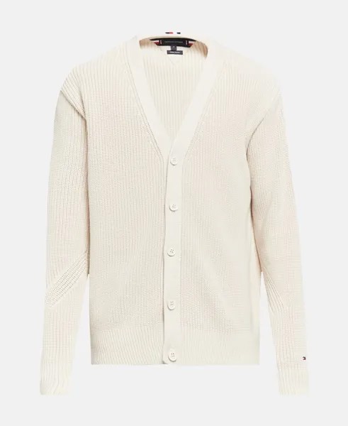 Органик кардиган Tommy Hilfiger, цвет Greige