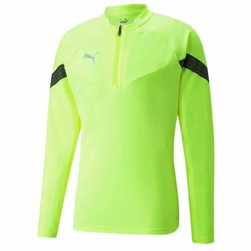 Лонгслив PUMA, размер L, зеленый