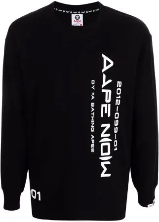 AAPE BY *A BATHING APE® футболка с логотипом