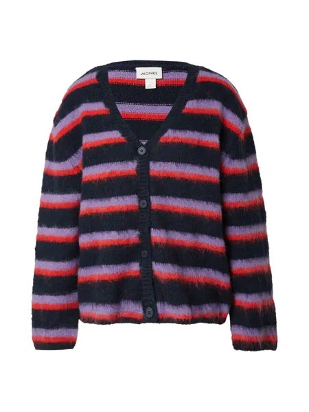 Вязаный кардиган Monki, ночная синяя