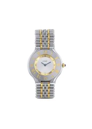 Cartier наручные часы Must 21 pre-owned 31 мм 1990-х годов