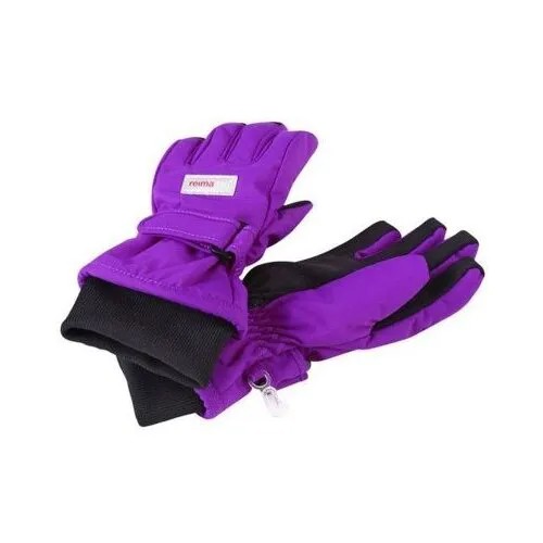 Перчатки Reima, размер 8, фиолетовый