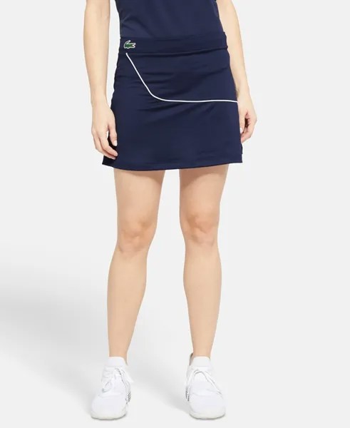 Теннисная юбка Lacoste, темно-синий