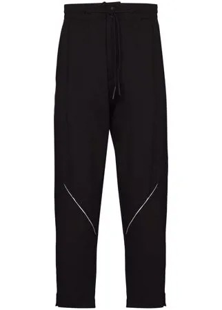 Y-3 спортивные брюки с кулиской и светоотражающим логотипом
