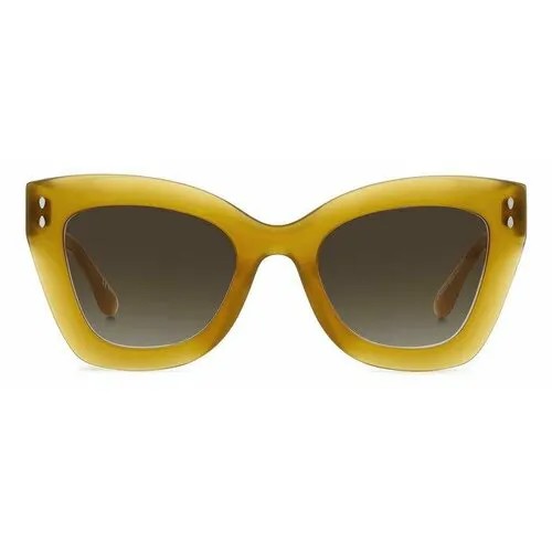 Солнцезащитные очки Isabel Marant Isabel Marant IM 0050/G/S 40G HA IM 0050/G/S 40G HA, желтый, бежевый