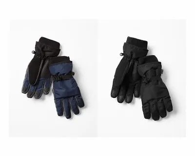 NWT Kid GAP Нейлоновые зимние лыжные перчатки 80 грамм с утеплителем 3M Thinsulate для мальчиков L 10
