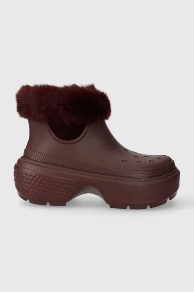 Зимние ботинки Stomp Lined Boot Crocs, гранат