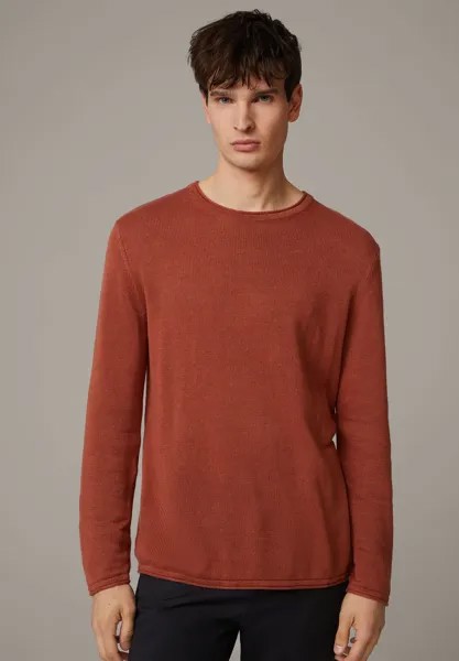 Вязаный свитер LEVI Strellson, цвет rostrot