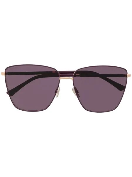 Jimmy Choo Eyewear солнцезащитные очки Lavi в массивной оправе