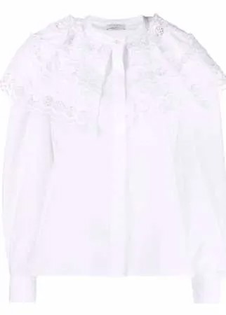 SANDRO блузка Ernesta с кружевными вставками