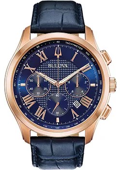Японские наручные  мужские часы Bulova 97B170. Коллекция Classic