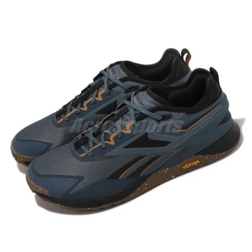 Reebok Nano X3 Adventure Vibram Синий Черный Коричневый Мужчины Cross Training 100033318