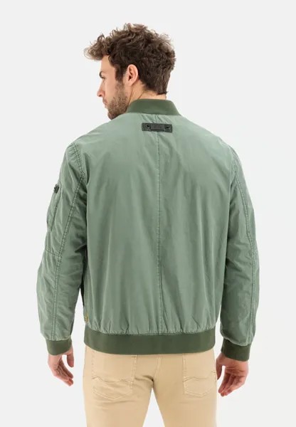 Куртка Camel Active Blouson mit Collegekragen, зеленый