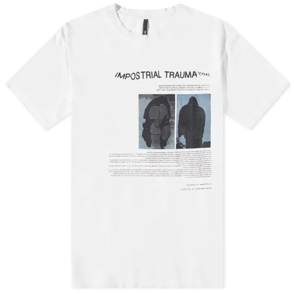Tobias Birk Nielsen Гирия Impostrial Trauma Шелкография Футболка
