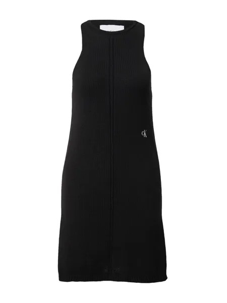 Вязанное платье Calvin Klein, черный
