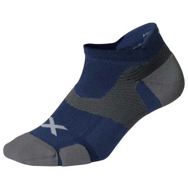 Носки 2XU Vectr Ultralight no show, синий