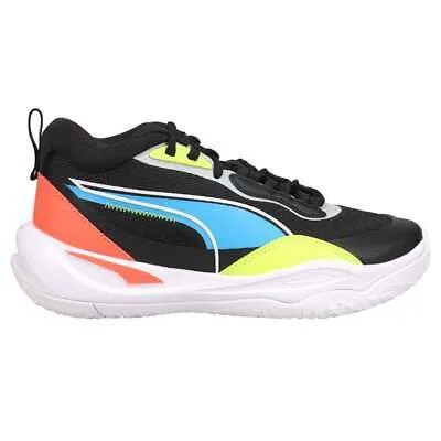 Puma Playmaker Pro Basketball Youth Boys Черные кроссовки Спортивная обувь 37757304