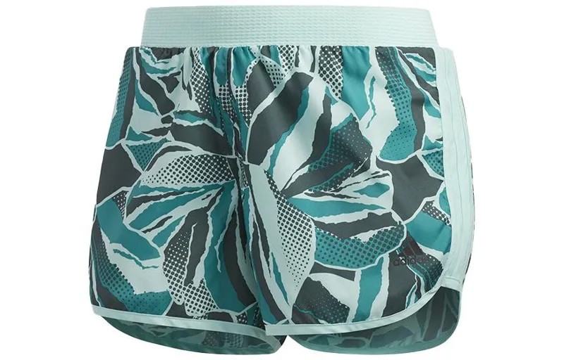 Повседневные шорты женские мятно-зеленые Adidas
