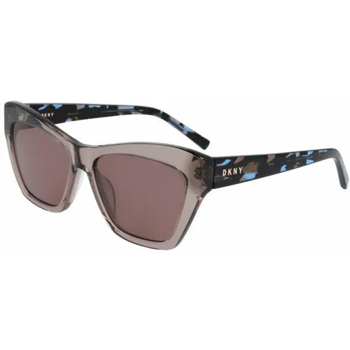 Солнцезащитные очки DKNY, коричневый