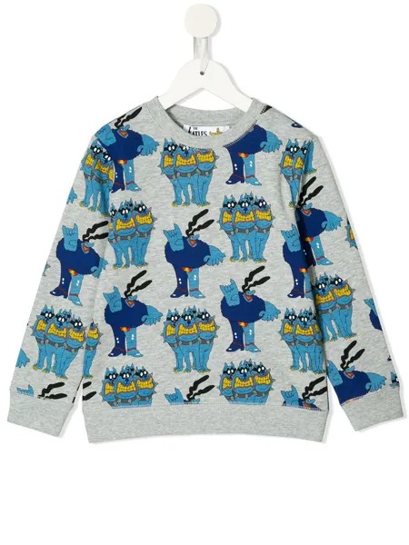 Stella McCartney Kids толстовка All Together Now с принтом