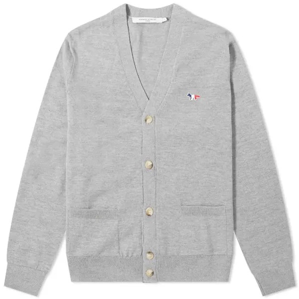 Джемпер Maison Kitsuné Tricolor Fox Patch Classic Cardigan